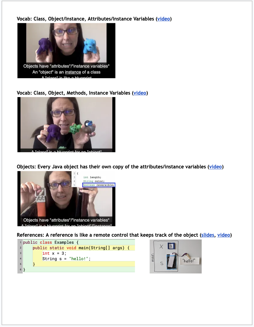 Screenshot 3rd page of https://tinyurl.com/3DJavaResources